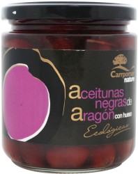OLIWKI CZARNE Z PESTKĄ W ZALEWIE BIO 350 g (200 g) - CAMPOMAR NATURE