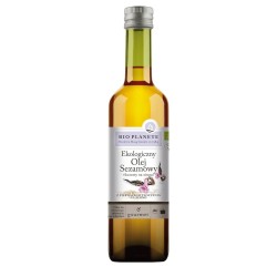 OLEJ SEZAMOWY TŁOCZONY NA ZIMNO BIO 500 ml - BIO PLANETE