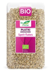 PŁATKI ORKISZOWE BIO 600 g - BIO PLANET