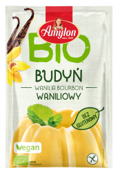 BUDYŃ WANILIOWY BEZGLUTENOWY BIO 40 g - AMYLON