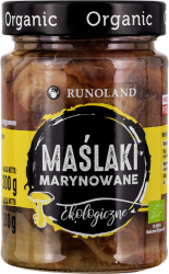 MAŚLAKI MARYNOWANE BIO 300 g (180 g) - RUNOLAND