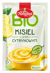 KISIEL INSTANT O SMAKU CYTRYNOWYM BEZGLUTENOWY BIO 30 g - AMYLON