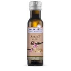 OLEJ SEZAMOWY (Z PRAŻONYCH NASION) BIO 100 ml - BIO PLANETE