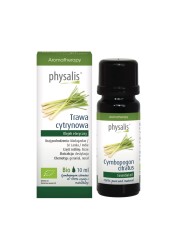OLEJEK ETERYCZNY TRAWA CYTRYNOWA BIO 10 ml - PHYSALIS