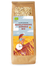 PŁATKI OWSIANE GÓRSKIE BEZGLUTENOWE BIO 500 g - PIĘĆ PRZEMIAN