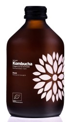 KOMBUCHA RÓŻANA BEZGLUTENOWA BIO 330  ml - VIGO