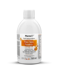 SUPLEMENT DIETY NA WŁOSY, SKÓRĘ I PAZNOKCIE W PŁYNIE BEZGLUTENOWY 500 ml - PHARMOVIT