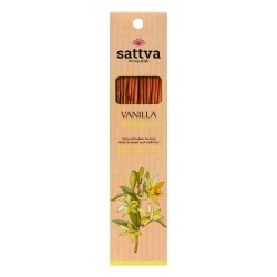 KADZIDEŁKA INDYJSKIE WANILIA (15 szt.) 30 g - SATTVA (WELLNESS)
