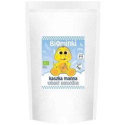 KASZKA MANNA BEZ DODATKU CUKRÓW BIO 500 g - BIOMINKI
