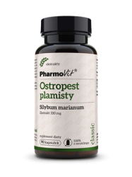 OSTROPEST PLAMISTY (330 mg) BEZGLUTENOWY 90 KAPSUŁEK - PHARMOVIT (CLASSIC)