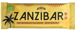 BATON OWOCOWY ZANZIBAR BEZGLUTENOWY BIO 40 g - ZMIANY ZMIANY