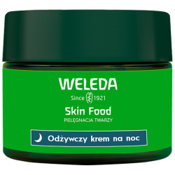 KREM DO TWARZY ODŻYWCZY NA NOC ECO 40 ml - WELEDA (SKIN FOOD)