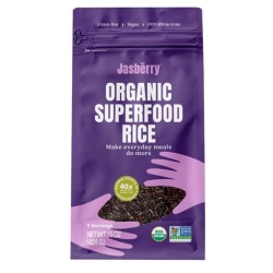 RYŻ JASBERRY PEŁNOZIARNISTY BEZGLUTENOWY BIO 426 g - JASBERRY