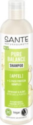 SZAMPON NORMALIZUJĄCY DO WŁOSÓW PRZETŁUSZCZAJĄCYCH SIĘ JABŁKO I POTRÓJNY KOMPLEKS PROTEINOWY ECO 250 ml - SANTE