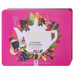 ZESTAW HERBAT I HERBATEK CODZIENNYCH BIO W PUSZCE (THE ULTIMATE – 6 SMAKÓW) (36 x 1,96 g) 70,5 g - ENGLISH TEA SHOP ORGANIC