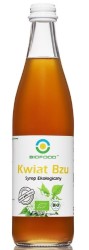 SYROP Z KWIATÓW CZARNEGO BZU BEZGLUTENOWY BIO 500 ml - BIOFOOD