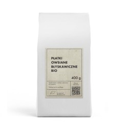 PŁATKI OWSIANE BŁYSKAWICZNE BIO 400 g - THE PLANET