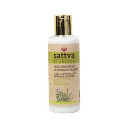 ODŻYWKA DO WŁOSÓW ZIOŁOWA JAŚMIN I ALOES 210 ml - SATTVA (AYURVEDA)