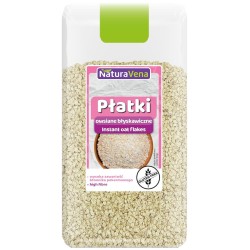 PŁATKI OWSIANE BŁYSKAWICZNE BEZGLUTENOWE 300 g - NATURAVENA