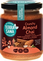 KREM MIGDAŁOWY PIERNIKOWY CRUNCHY BIO 250 g - TERRASANA