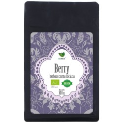 HERBATA CZARNA LIŚCIASTA OWOCE LEŚNE BIO 100 g - ECOBLIK