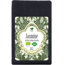 HERBATA ZIELONA LIŚCIASTA JAŚMINOWA BIO 100 g - ECOBLIK