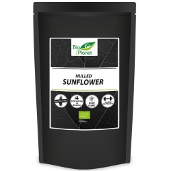 SŁONECZNIK ŁUSKANY BEZGLUTENOWY BIO 800 g - BIO PLANET INTERNATIONAL