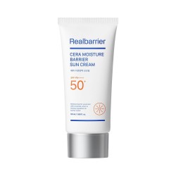 KREM PRZECIWSŁONECZNY KOREAŃSKI NAWILŻAJĄCY DO TWARZY CERA MOISTURE BARRIER SPF 50 50 ml - REAL BARRIER