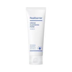 PIANKA KOREAŃSKA DO TWARZY CREAM NAWILŻAJĄCA OCZYSZCZAJĄCA Z CERAMIDAMI 120 ml - REAL BARRIER