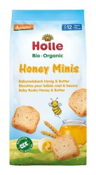SUCHARKI Z MIODEM I MASŁEM OD 1 ROKU DEMETER BIO 100 g - HOLLE