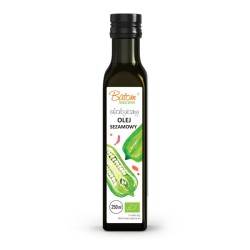 OLEJ SEZAMOWY TŁOCZONY NA ZIMNO BIO 250 ml - BATOM