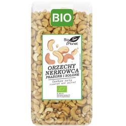 ORZECHY NERKOWCA PRAŻONE I SOLONE BIO 350 g - BIO PLANET