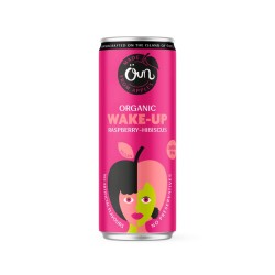 NAPÓJ MUSUJĄCY NA POBUDZENIE MALINA - HIBISKUS BIO 250 ml - OUN