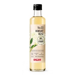 NAPÓJ KWIAT BZU BEZ DODATKU CUKRÓW 250 ml - POLSKA RÓŻA